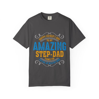 Father's Day Gift T-Shirt for Amazing Step-Dad