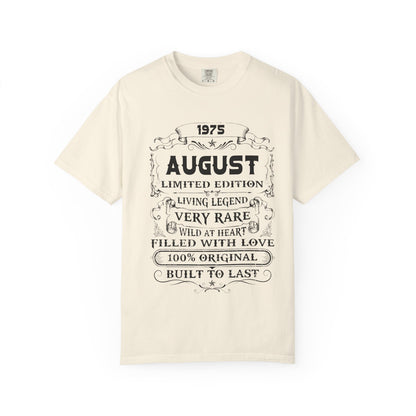 Vintage Typography Tee - Living Legend Birthday T-Shirt