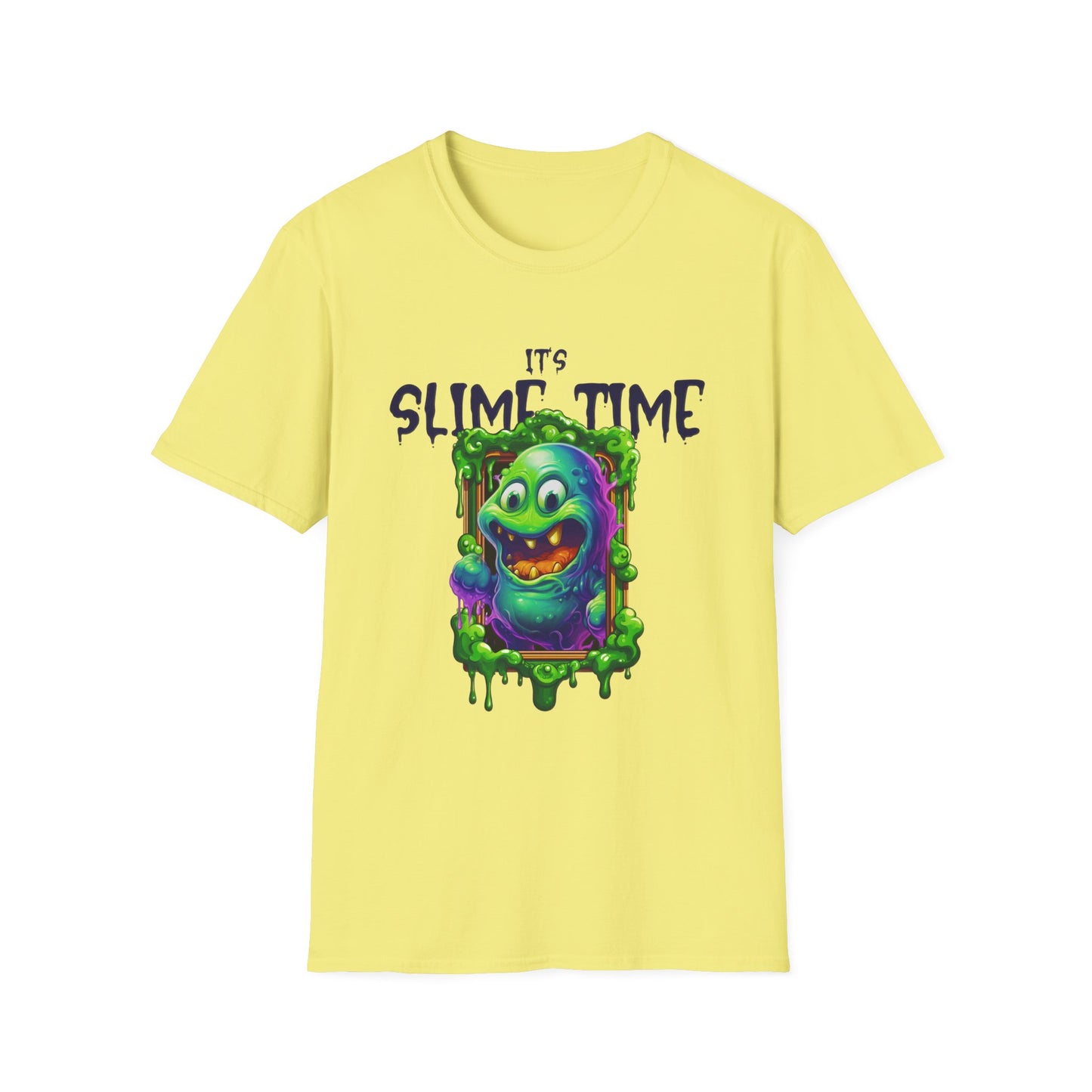 It's Slime Time Unisex Softstyle T-Shirt