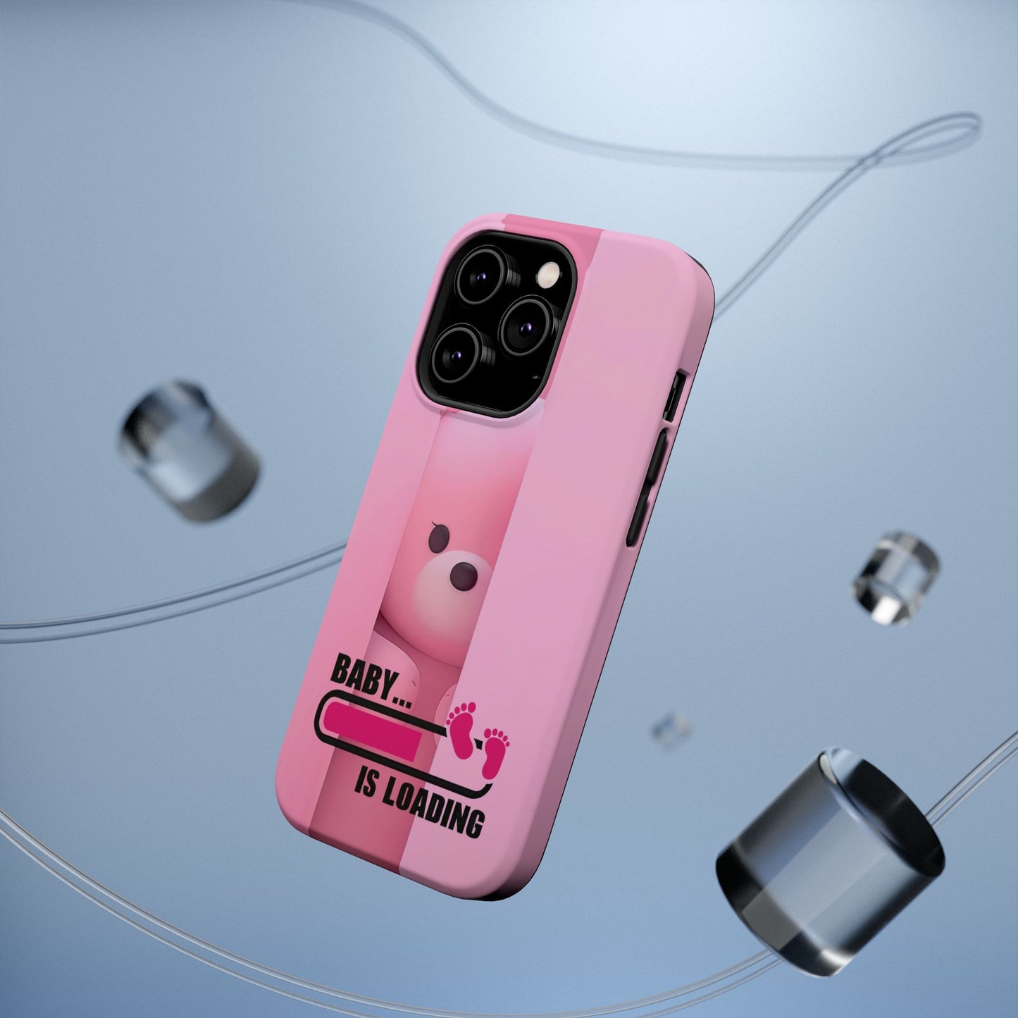 Cute Baby Loading Magnetic Phone Case, Expecting Parents Gift