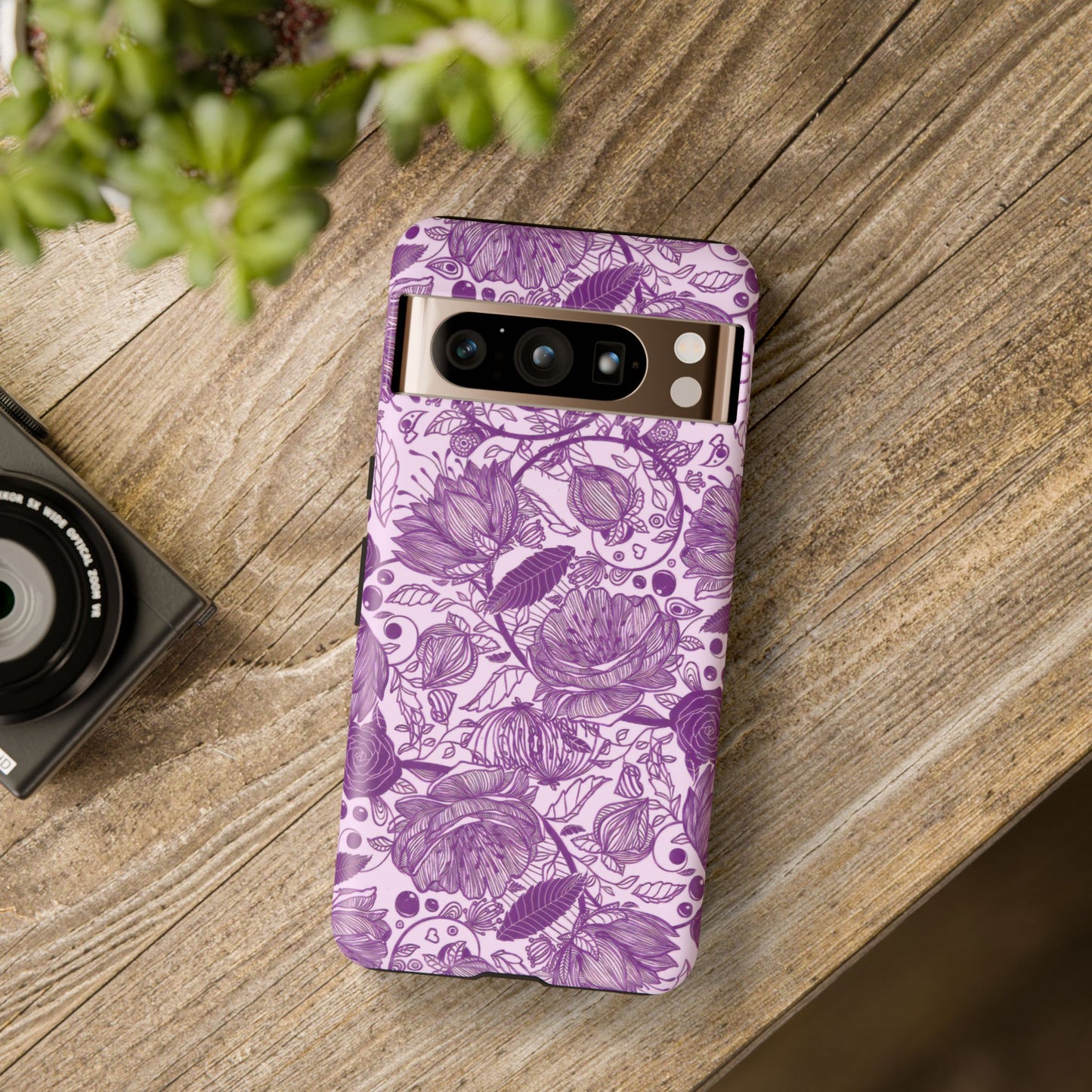 Graphical Garden: Purple Edition Tough Cases