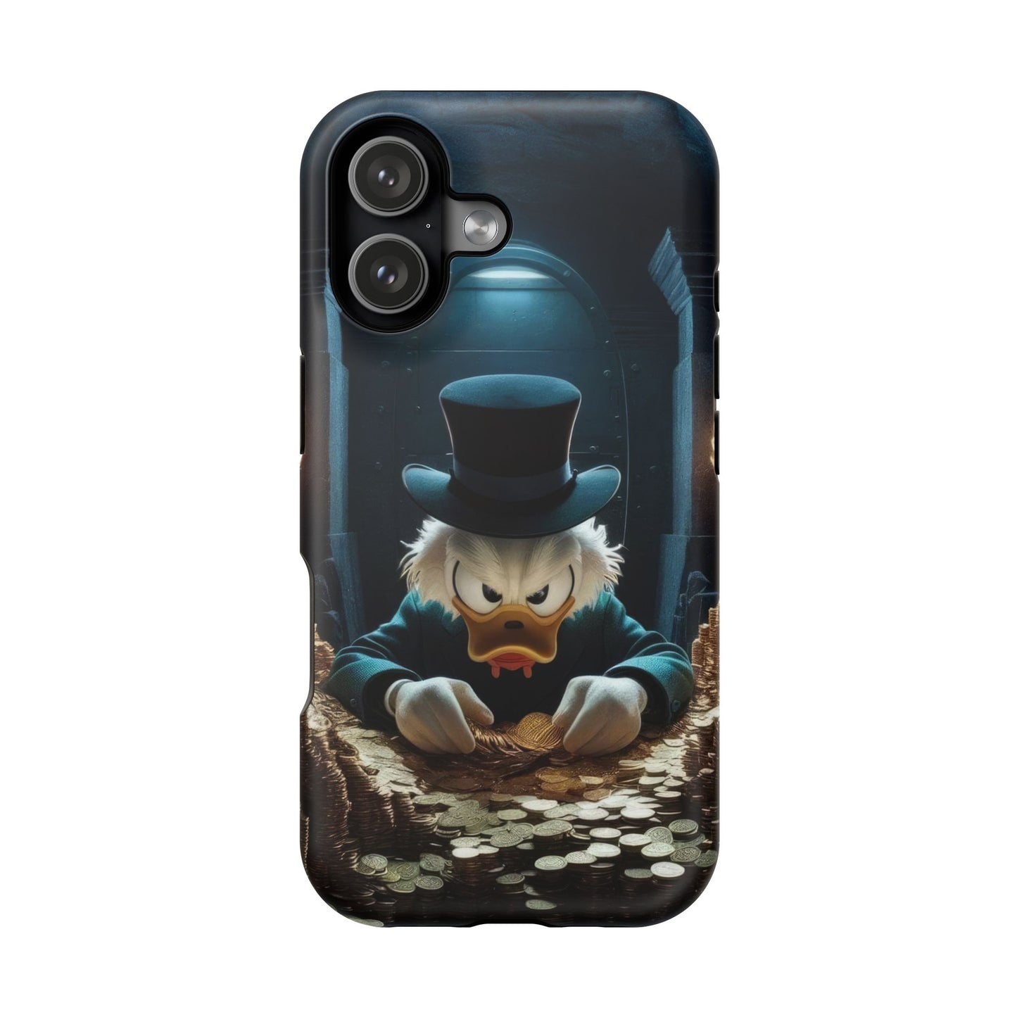 Magnetic Phone Case - Scrooge McDuck Design