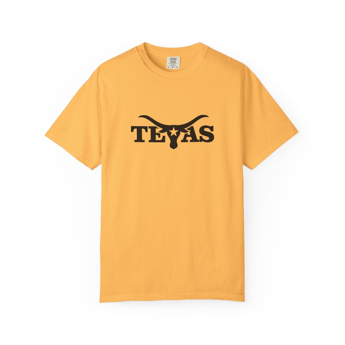 Texas Unisex Garment-Dyed T-Shirt - Cool Western Vibe for Everyday Wear