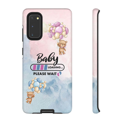 Cute Baby Loading Tough Case - Maternity Phone Cover