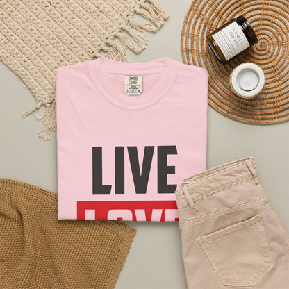 Live Love Texas Unisex T-Shirt - Casual Texas Pride Tee