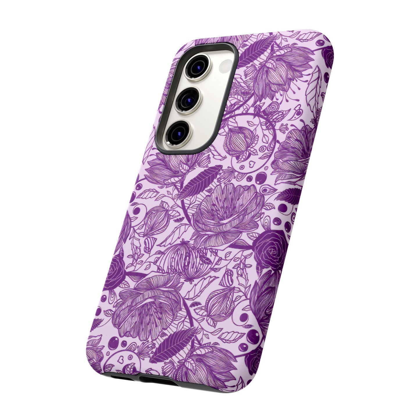 Graphical Garden: Purple Edition Tough Cases