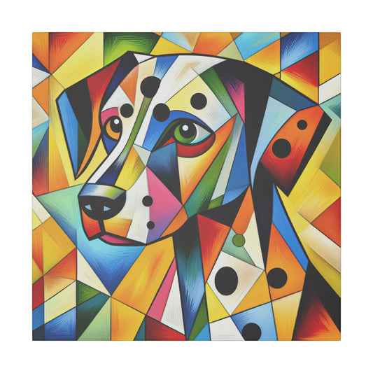 Dalmatian Portrait - Canvas Print