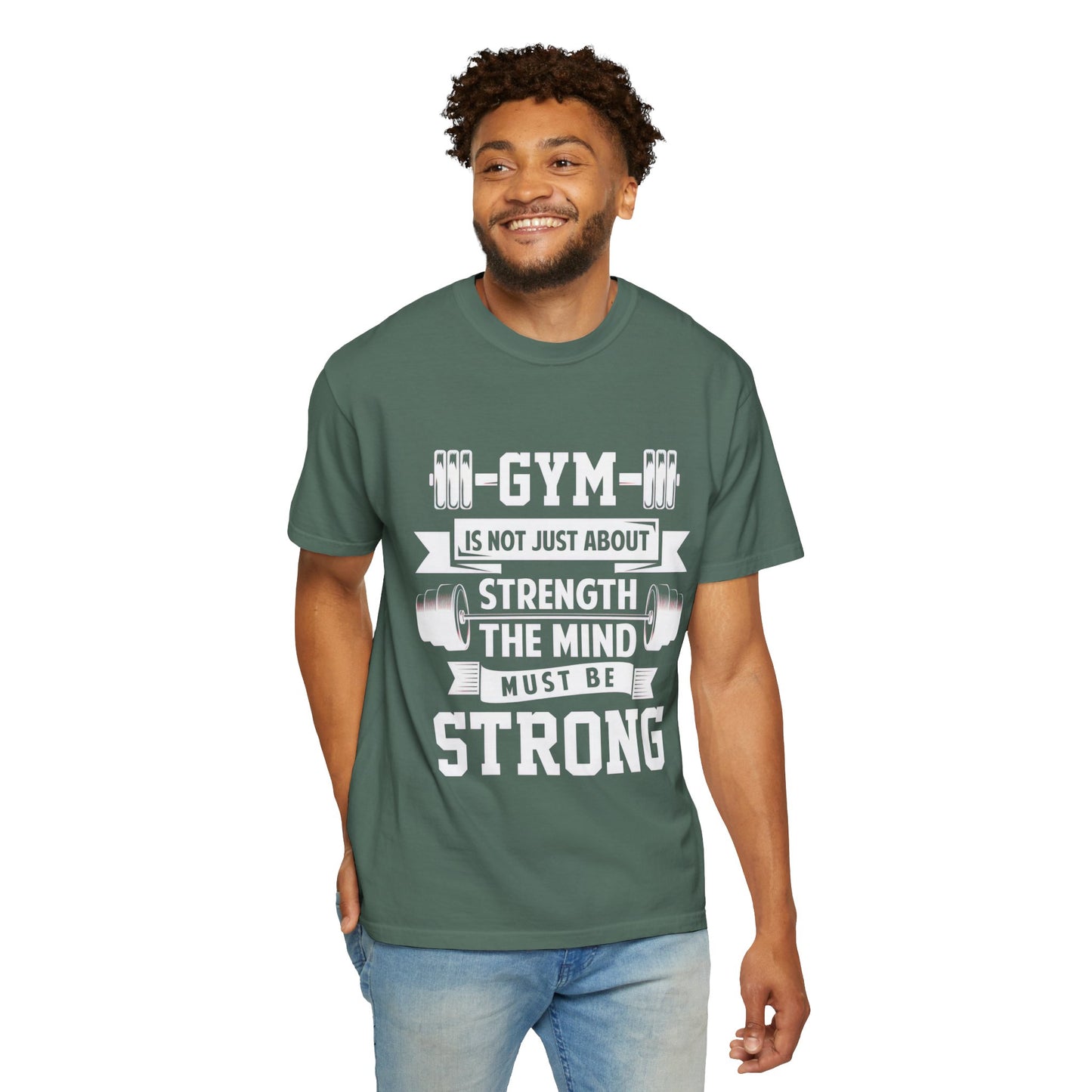 Strength Mind Gym T-Shirt - Unisex Garment-Dyed Tee