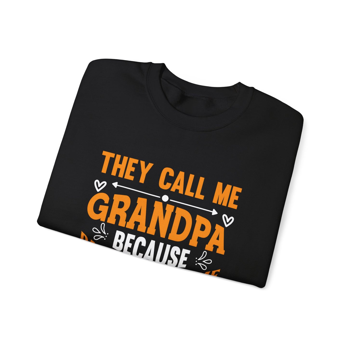 Grandpa's Partner in Crime Sweatshirt | Fun Gift for Grandfathers