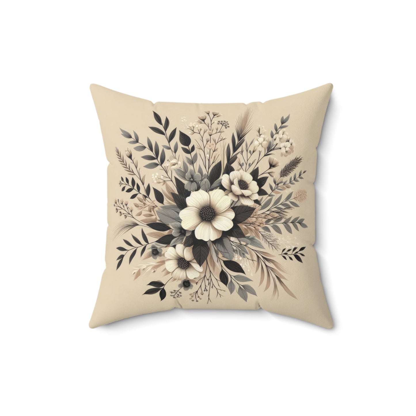 Autumn's Embrace Spun Polyester Square Pillow