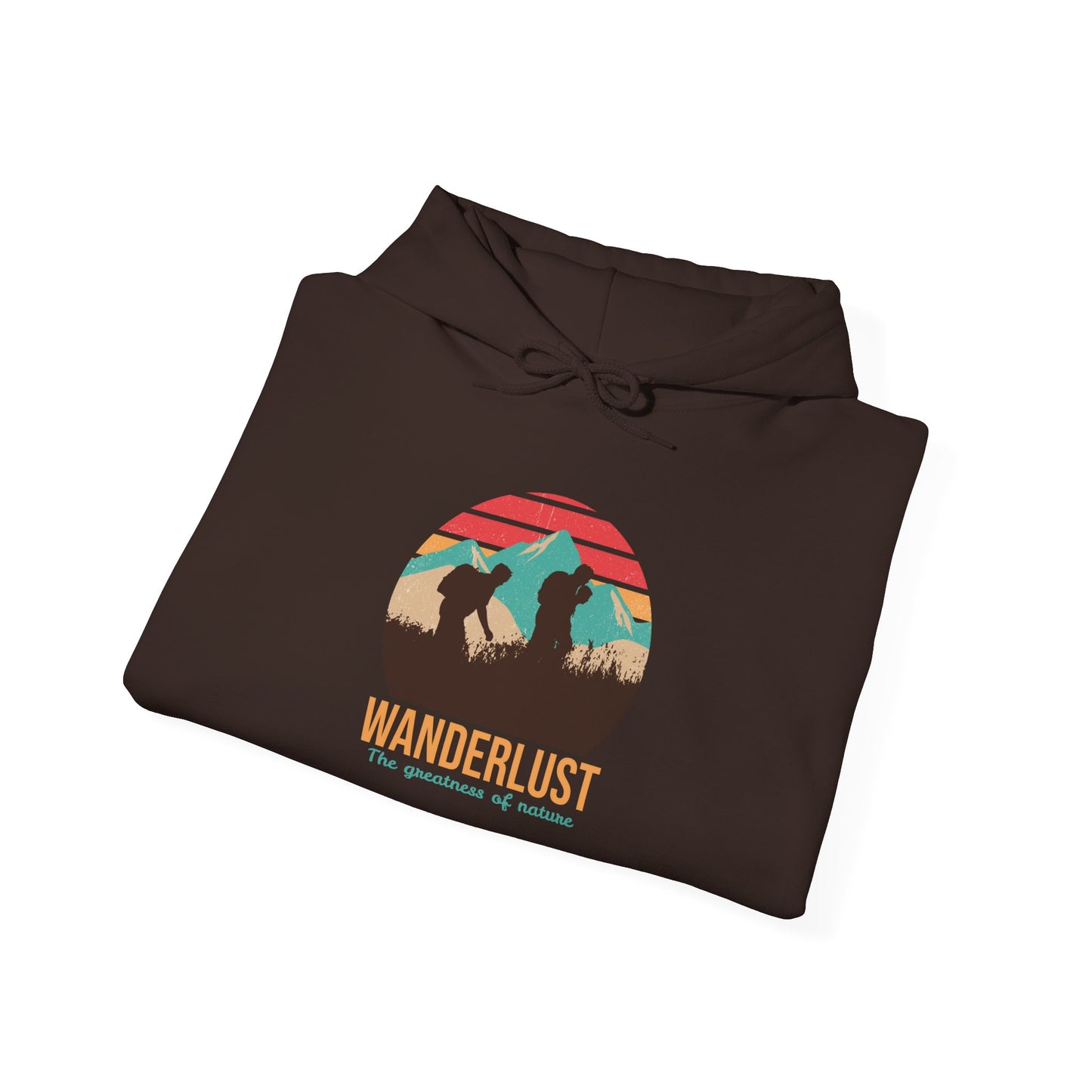 Wanderlust The Greatness Of Nature Unisex Heavy Blend™ Hooded Sweatshirt