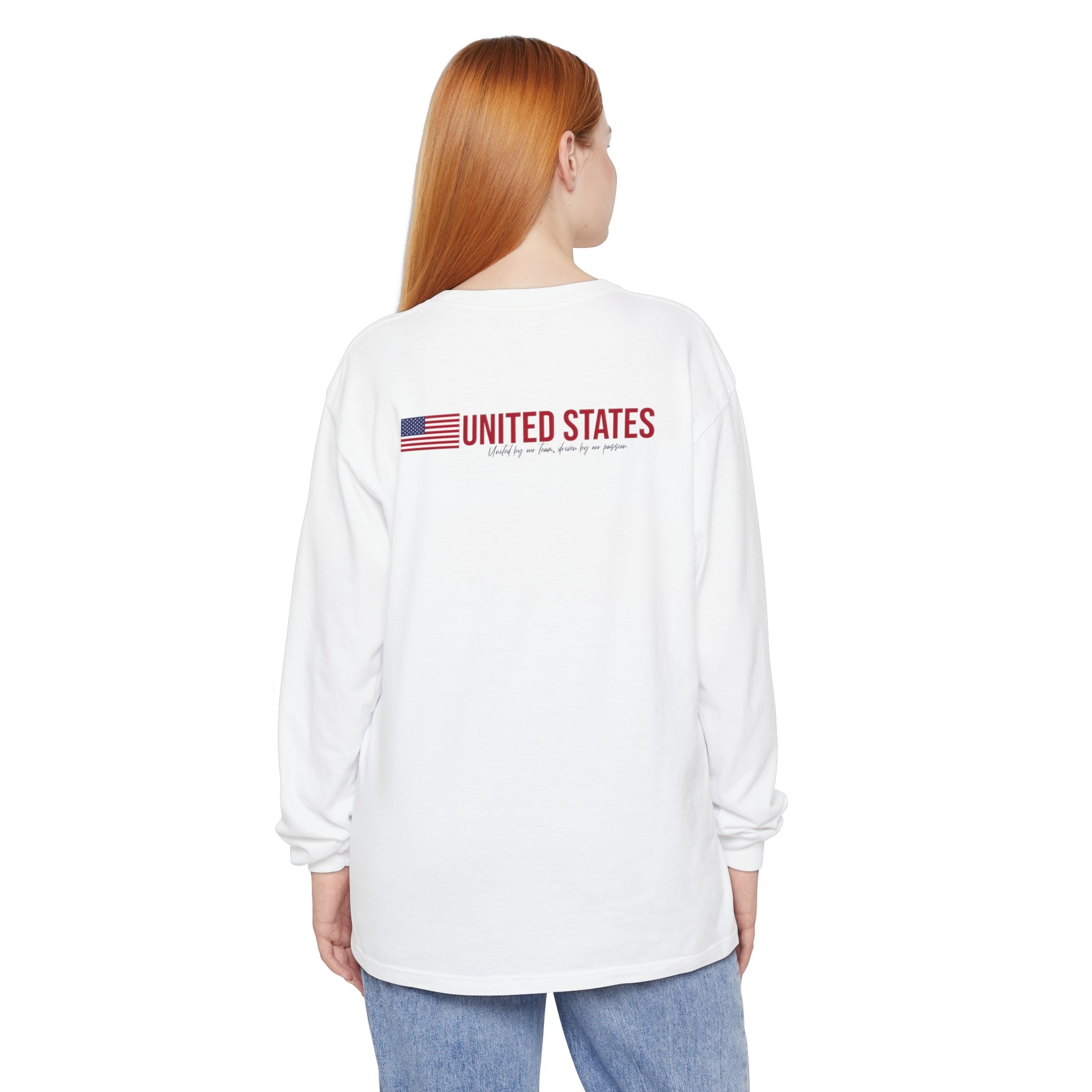 Patriotic Long Sleeve T-Shirt - One Nation, One Dream