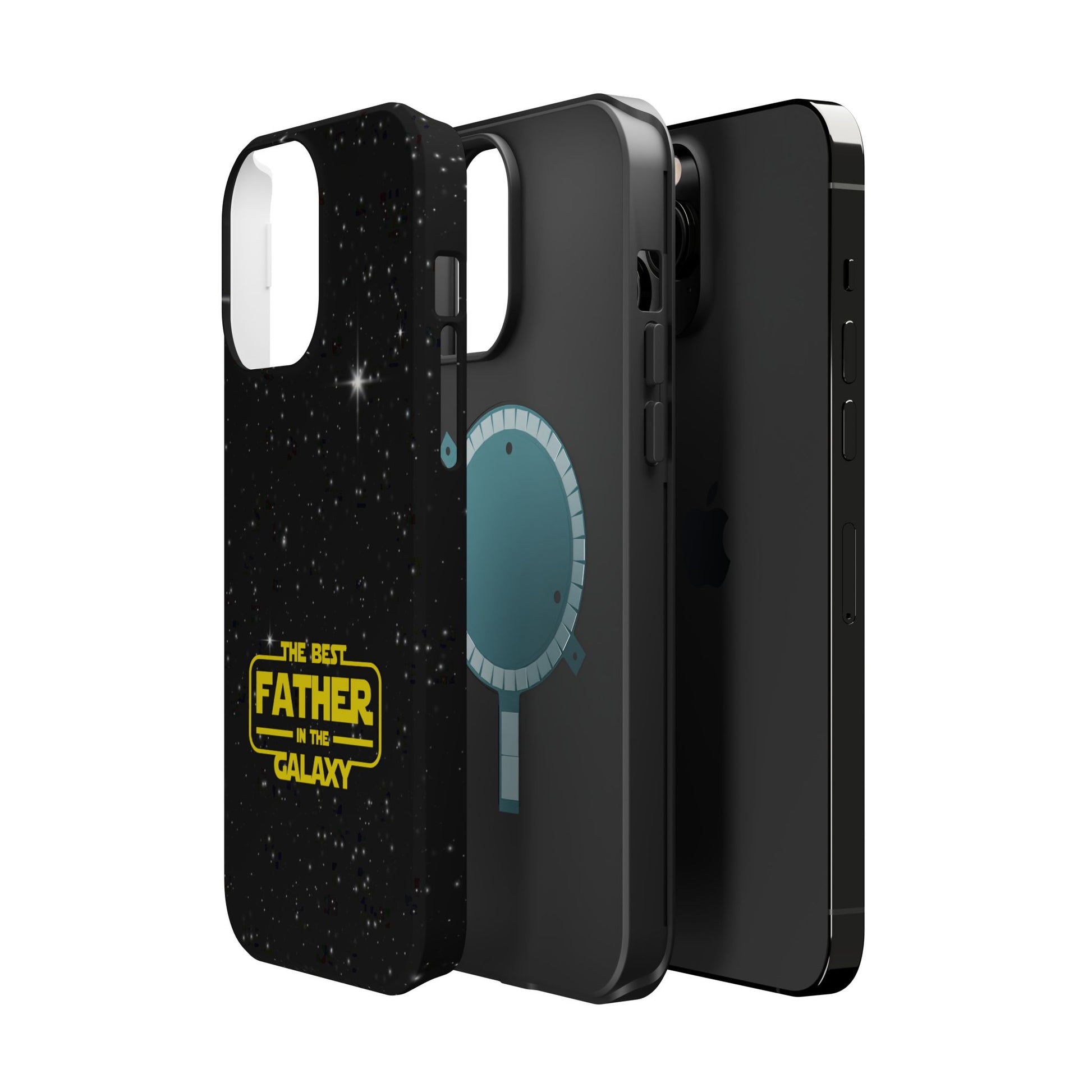Galaxy-Themed iPhone Magnetic Case - Perfect Gift for the Best Father