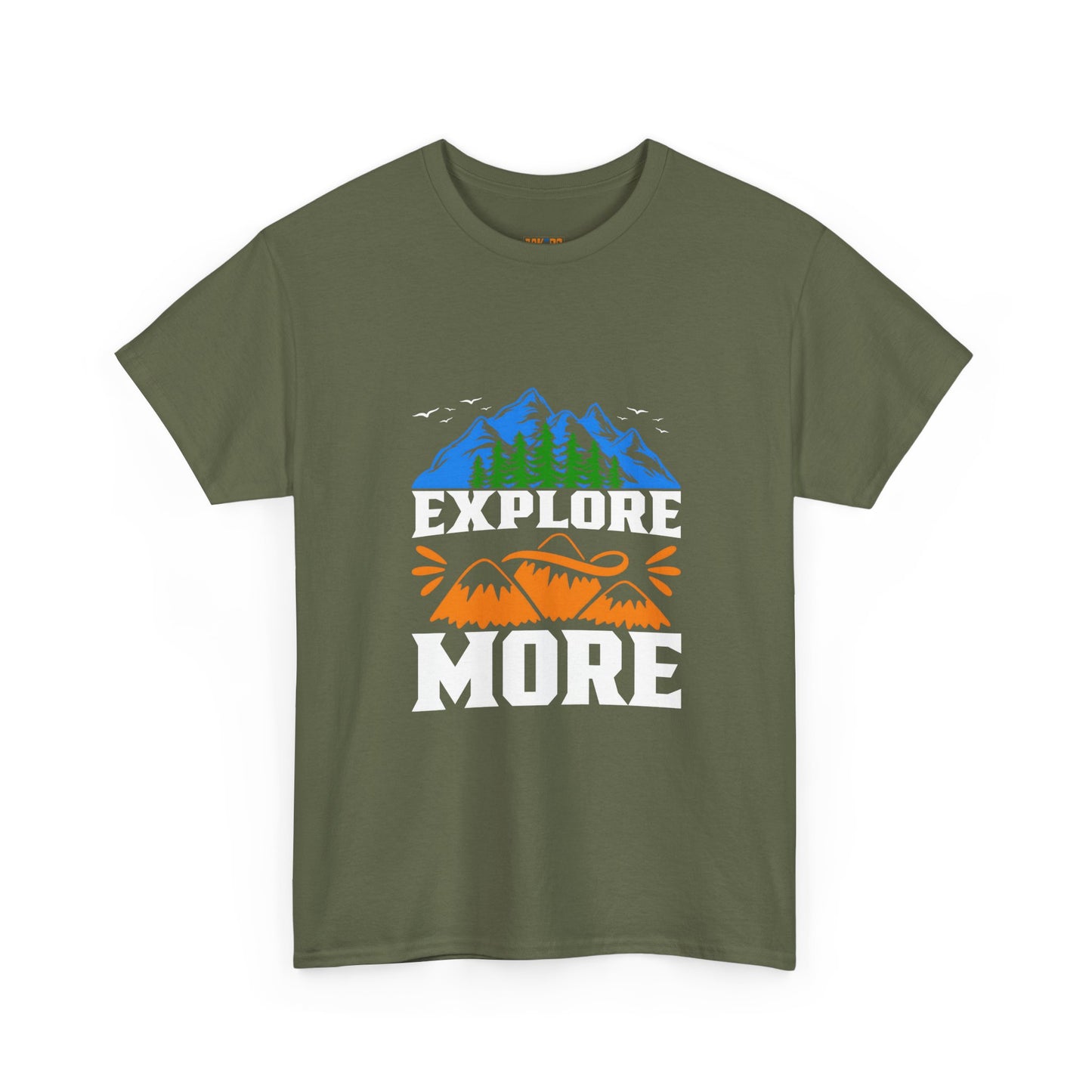 Explore More Adventure Tee - Unisex Heavy Cotton T-Shirt