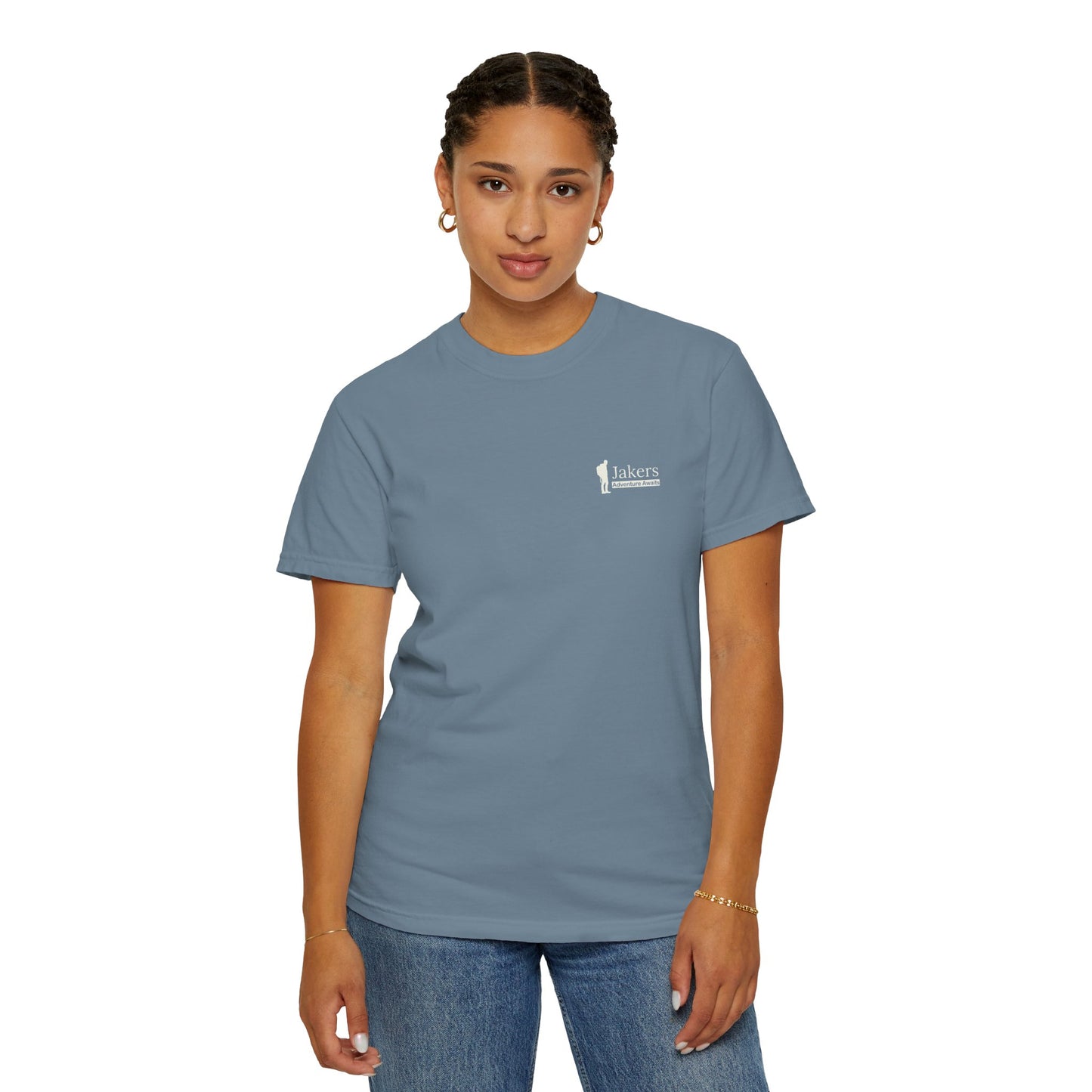 Jakers Adventure Awaits Unisex Garment-Dyed T-shirt