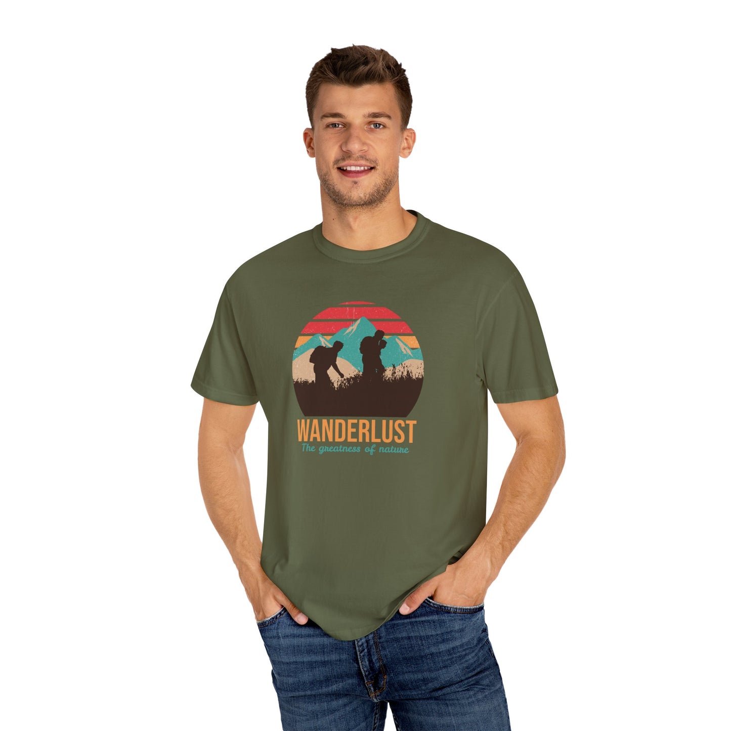 Wanderlust The Greatness The Nature Unisex Garment-Dyed T-shirt