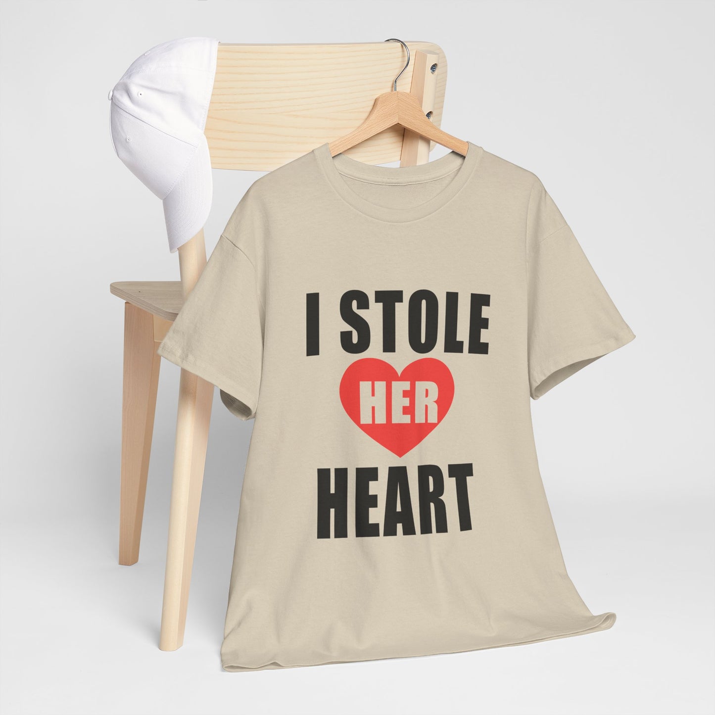I Stole Her Heart,  Romantic Valentine Tee for Couples, A Part