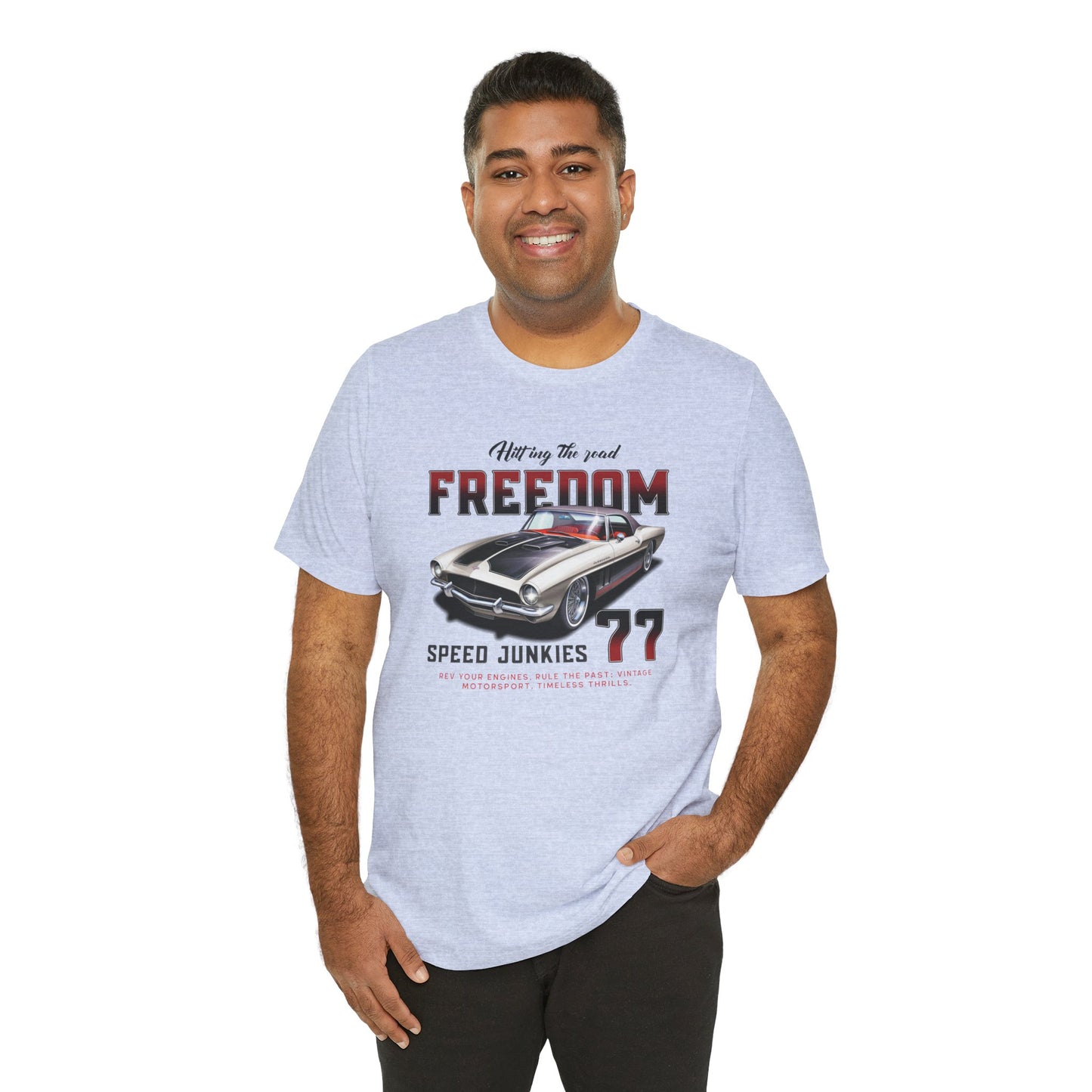 Hitting The Road Freedom Unisex Jersey Short Sleeve Tee