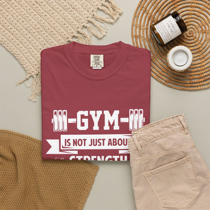 Strength Mind Gym T-Shirt - Unisex Garment-Dyed Tee