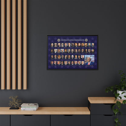 Presidential Portraits Canvas Art Print / Framed