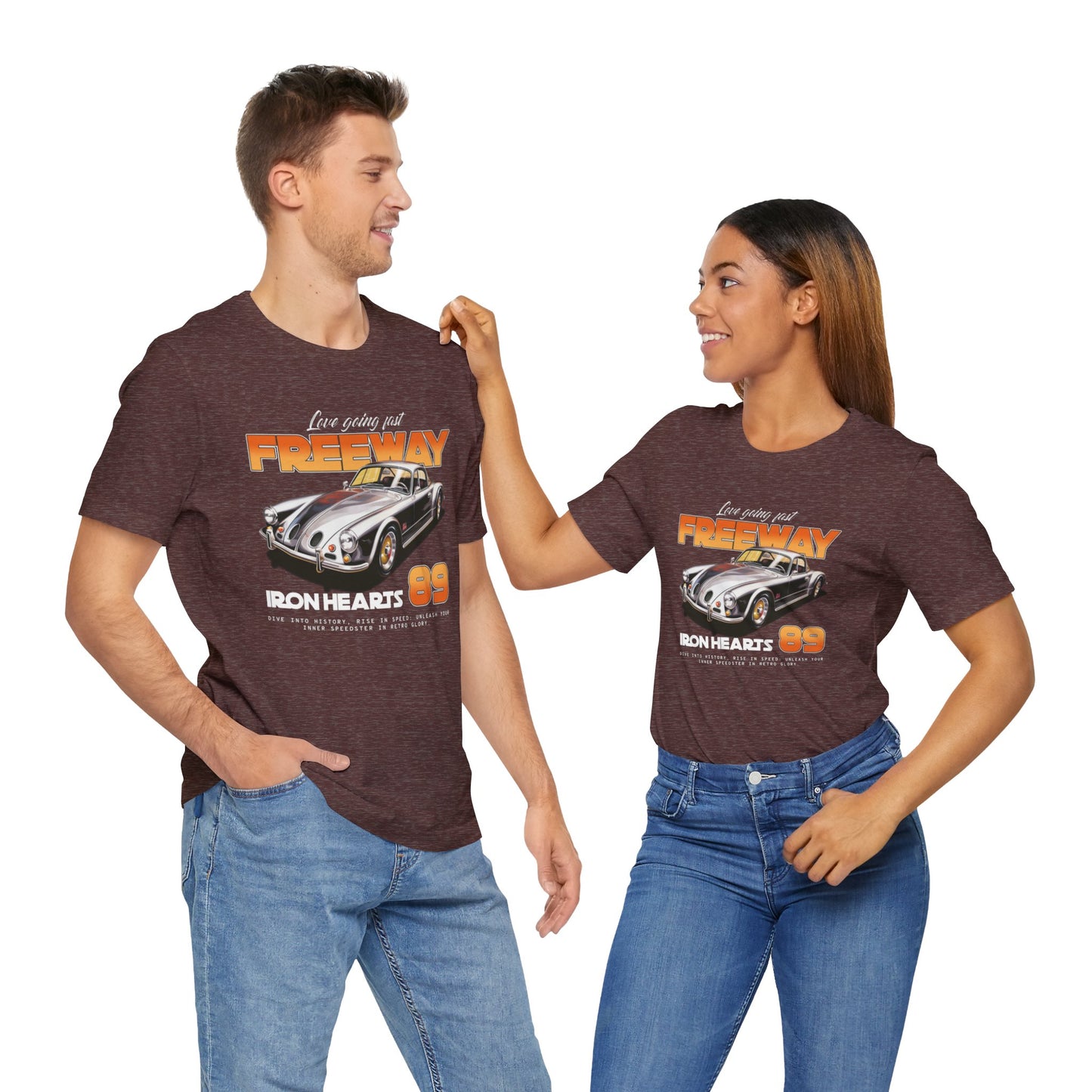 Love Going Fast Freeway Unisex Jersey Short Sleeve Tee