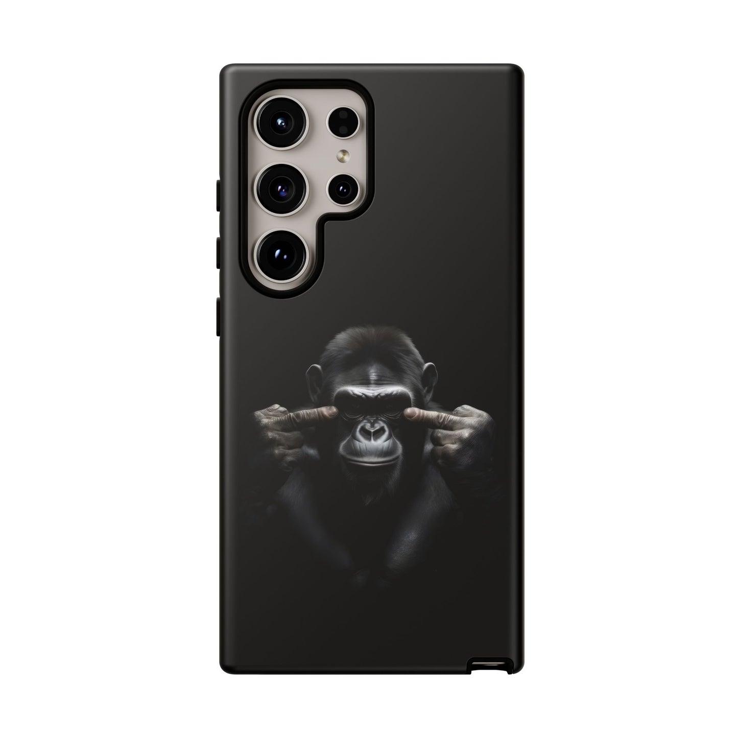 Edgy Gorilla Samsung  Phone Case - Funny Gift for Animal Lovers