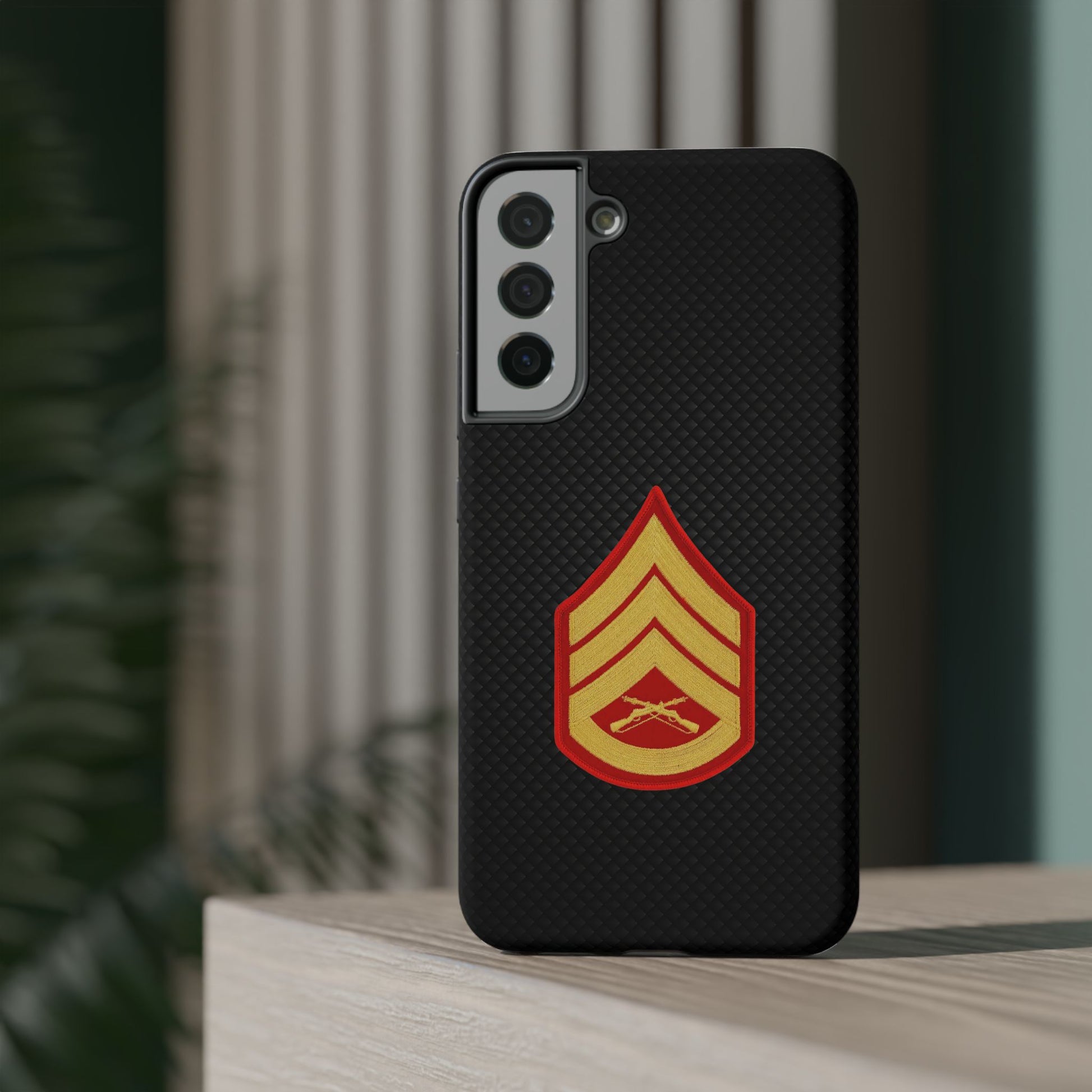 Rank Insignia Impact-Resistant Cases, Staff Sergeant