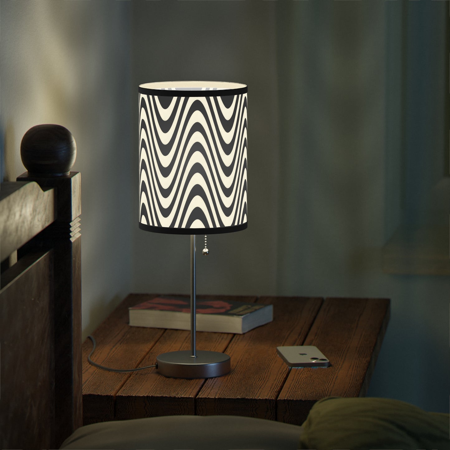 Dual Harmony Lamp on a Stand, US|CA plug / White