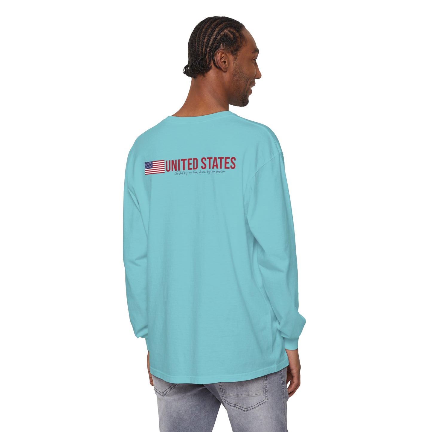 Patriotic Long Sleeve T-Shirt - One Nation, One Dream
