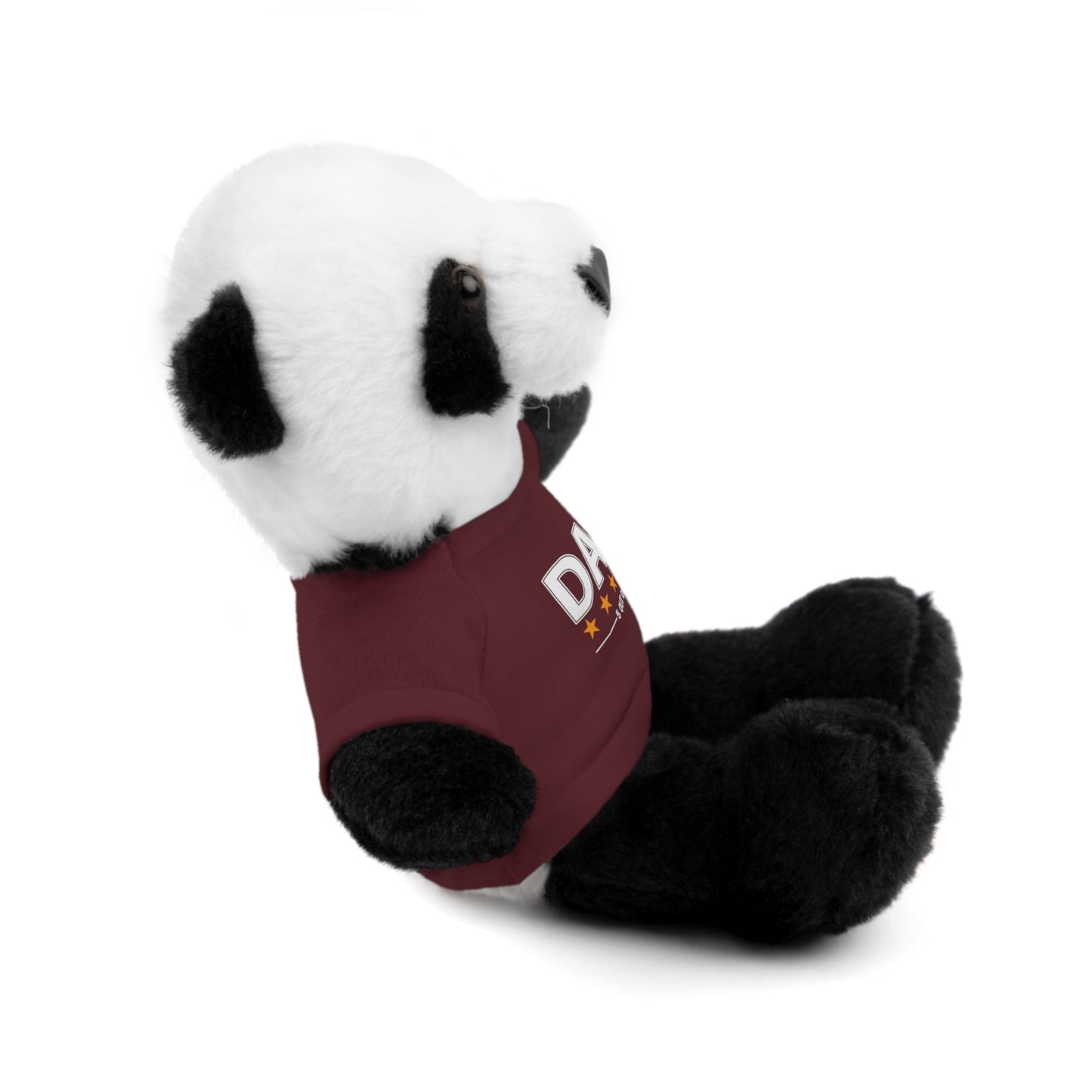 Stuffed Animal with T-Shirt, Gift for Dad
