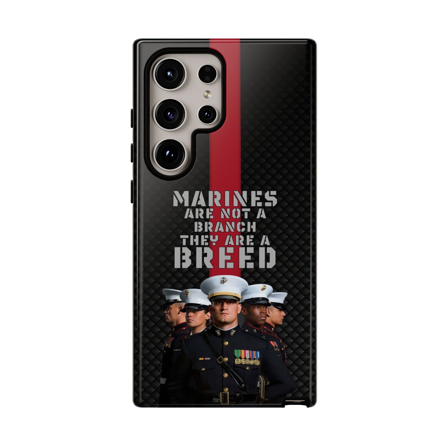Marine Corps Samsung Tough Phone Case - Proud Military Supporter