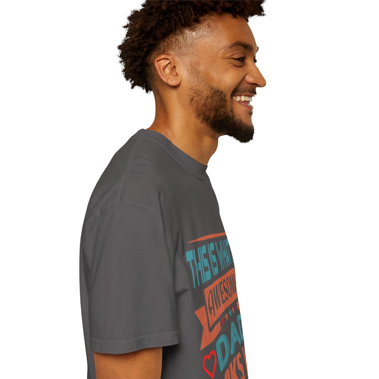 Awesome Dad Garment-Dyed T-Shirt - Perfect Father's Day Gift