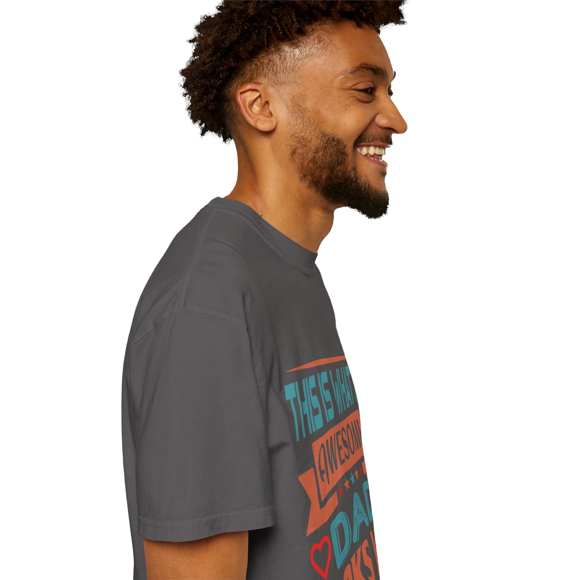 Awesome Dad Garment-Dyed T-Shirt - Perfect Father's Day Gift
