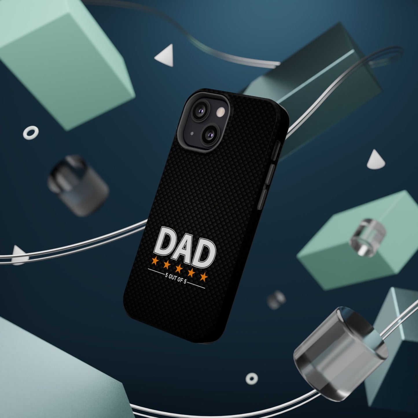 Dad 5 Out of 5 Stars Magnetic Phone Case
