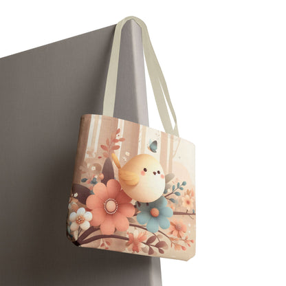 Pastel Canary Tote Bag