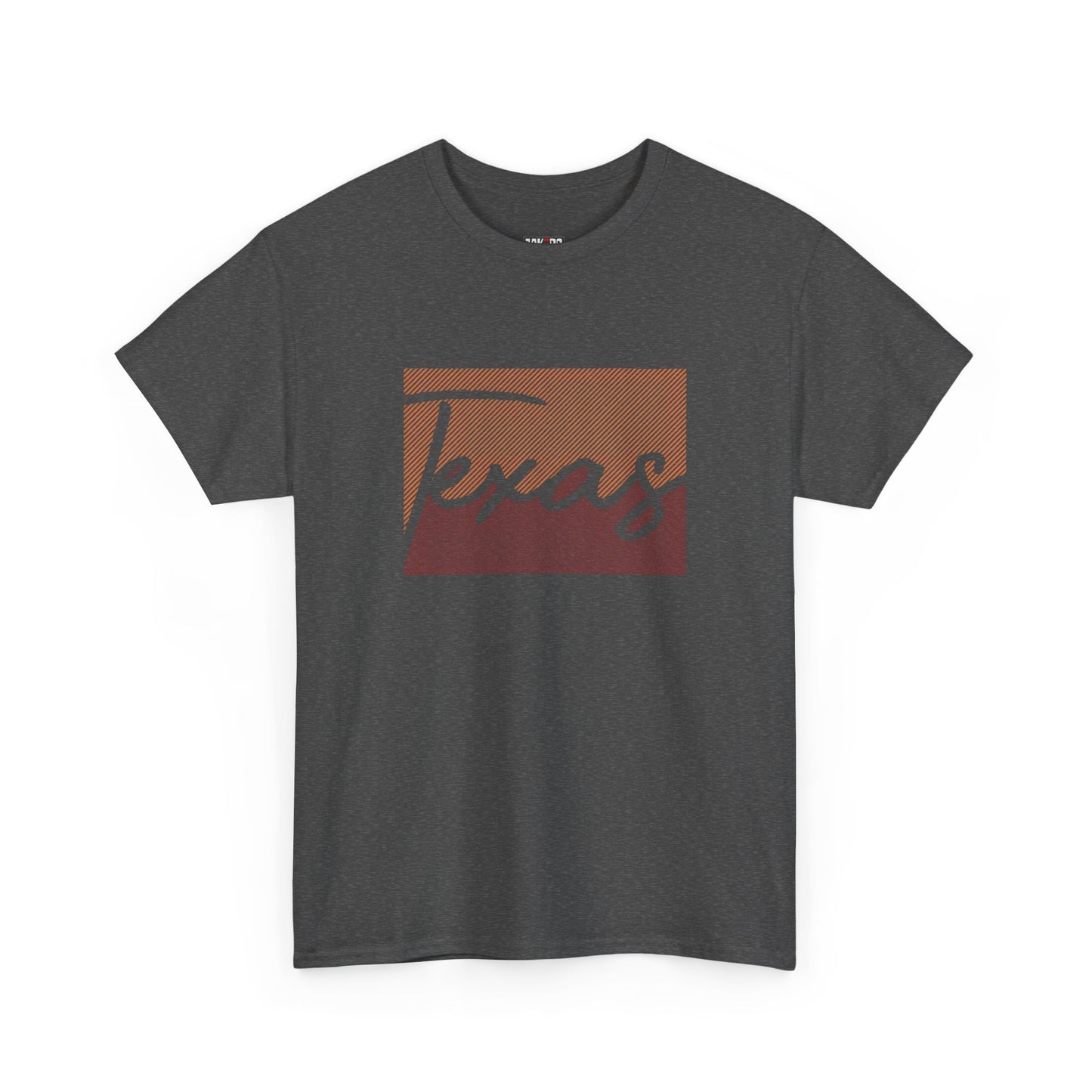 Texas Unisex Heavy Cotton Tee - Retro Style Tee for Texas Lovers
