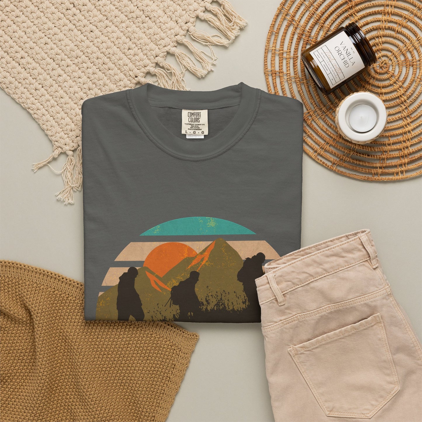 Take Me To The Mountains Unisex Garment-Dyed T-shirt