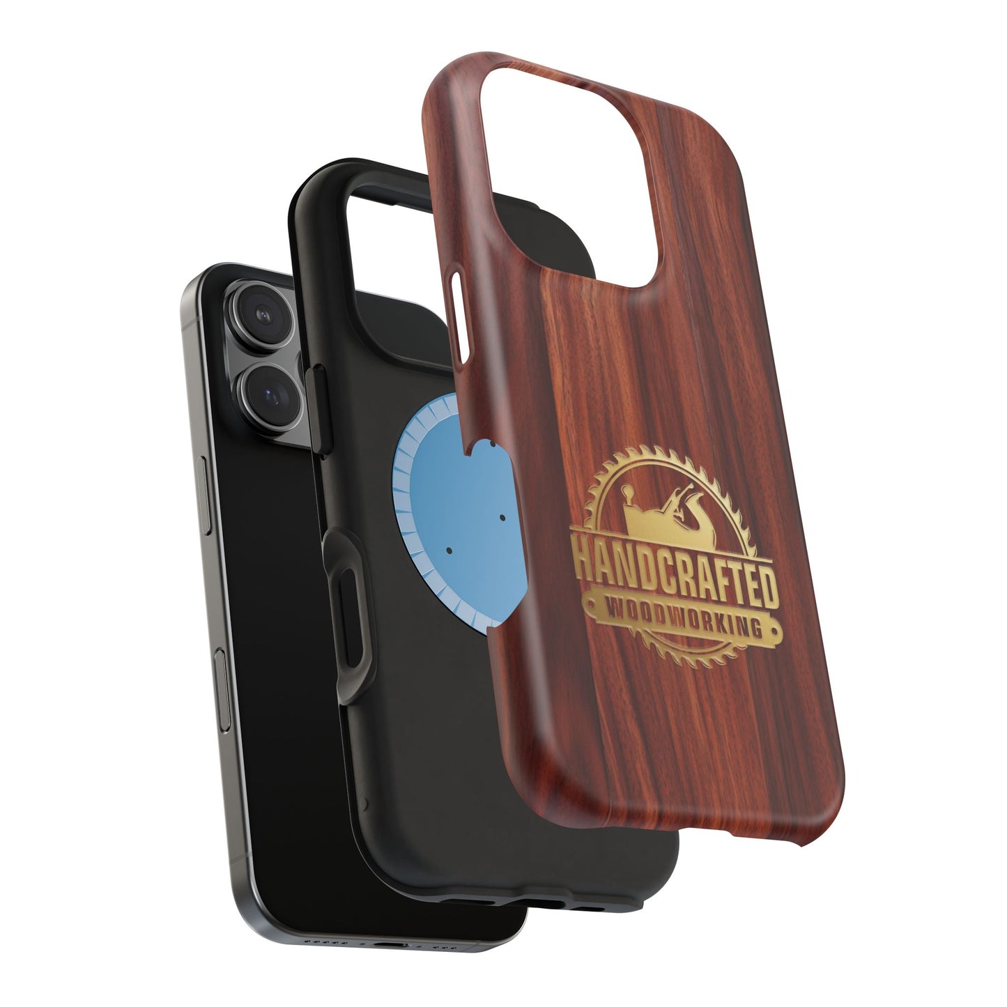 Woodworking Logo Magnetic iPhone Case