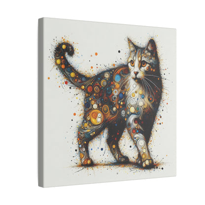 Purrfect Expression - Canvas Print