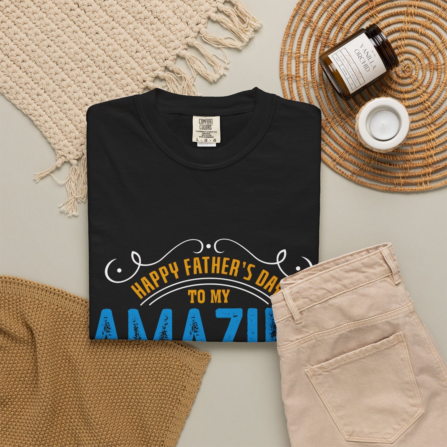 Father's Day Gift T-Shirt for Amazing Step-Dad