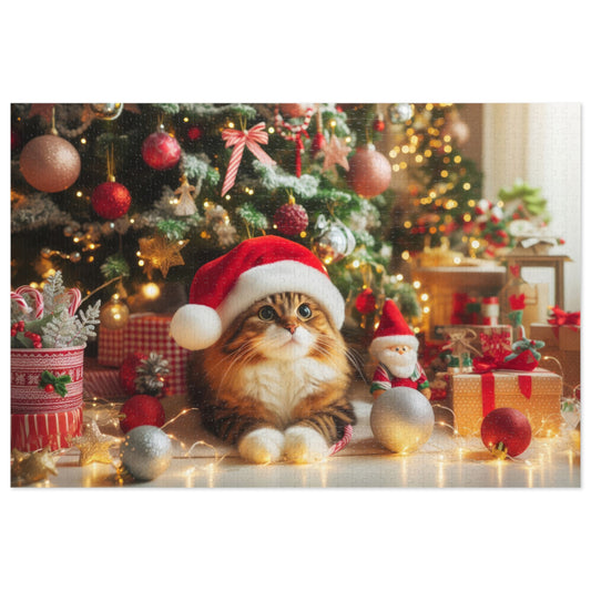 Christmas Kitty Jigsaw Puzzle 1000 pcs