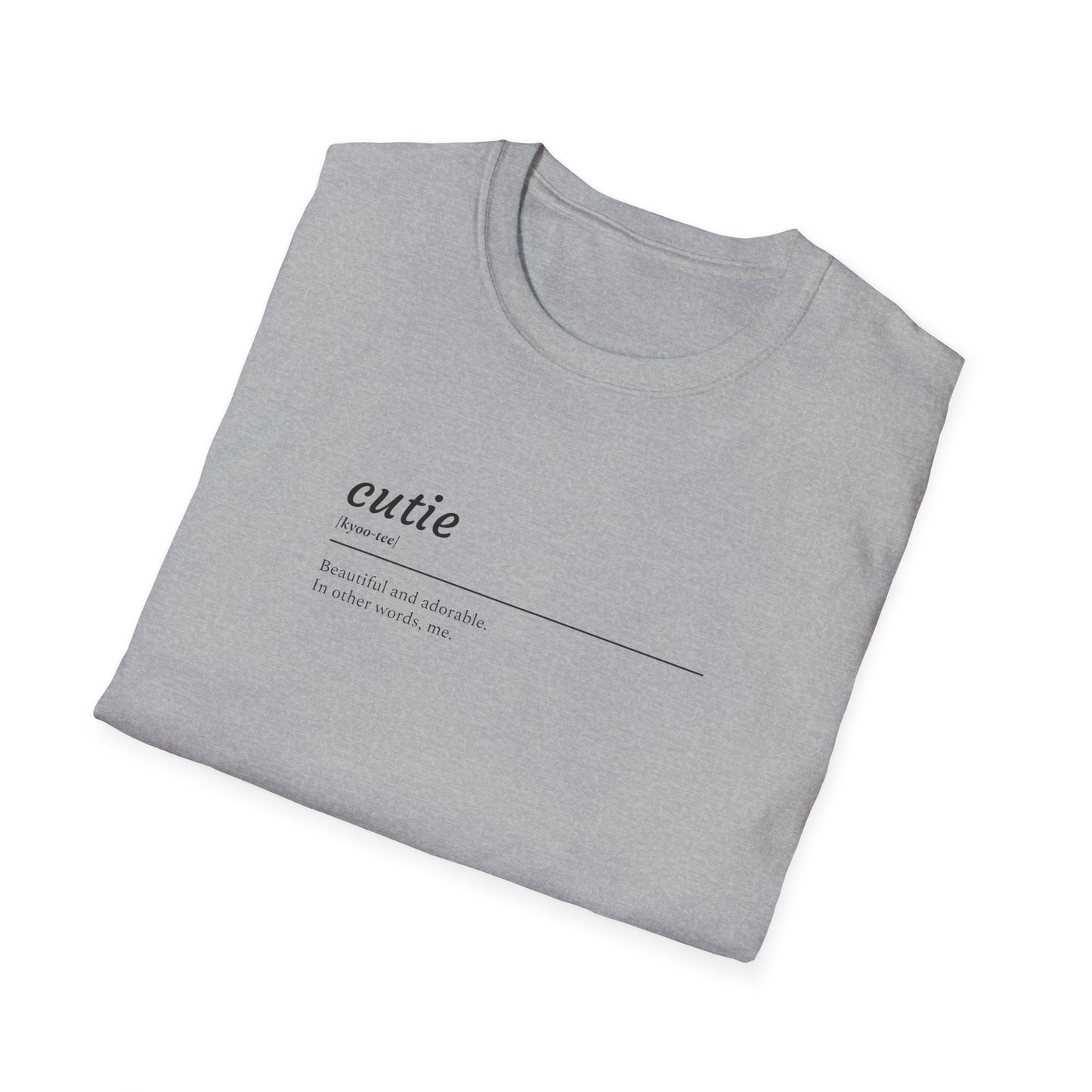 Cutie Unisex Softstyle T-Shirt