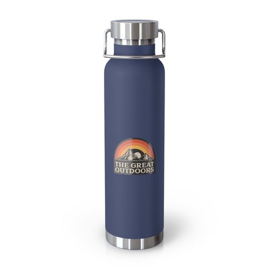 The Great Outdoors Copper Vacuum Insulated Bottle, 22oz