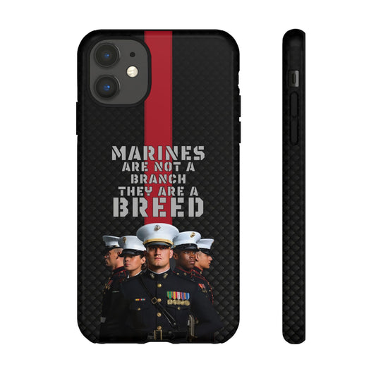 Marine Corps Tough iPhone Case - Proud Military Supporter
