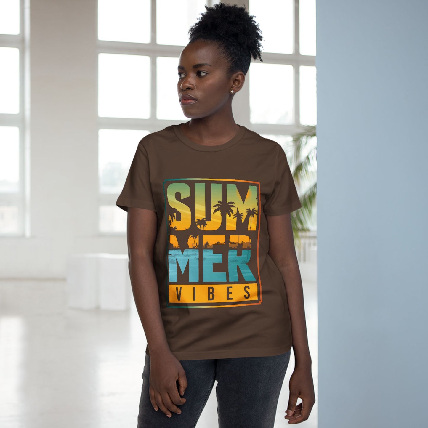Women’s Summer Vibes Tee - Perfect for Beach Days and Warm Celebrations