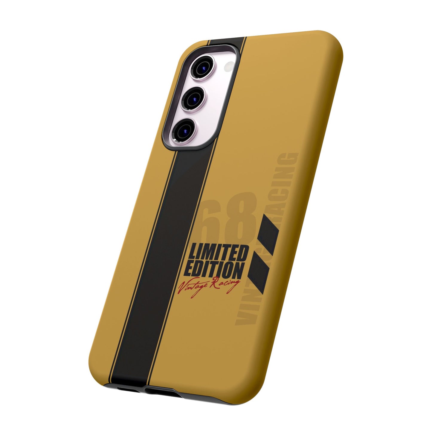 Vintage Racing 68 Tough Case, Retro Racecar Design