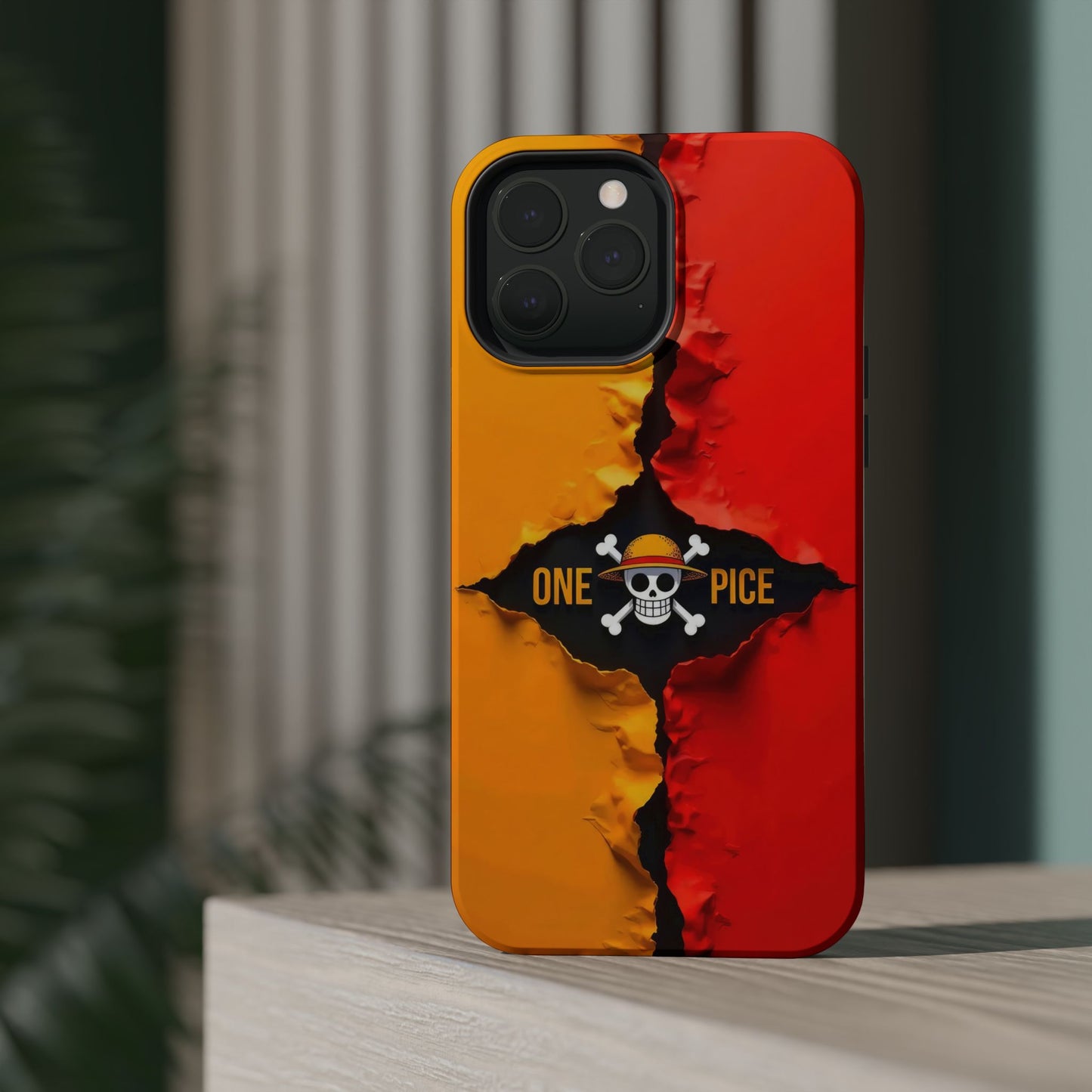 Bold One Piece Magnetic Tough Cases, Anime Phone Cover