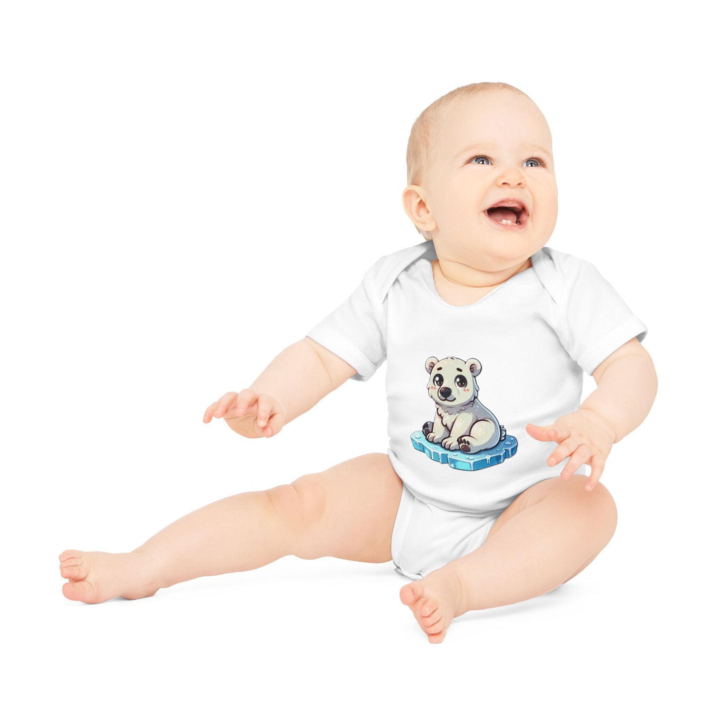 Cuddle Cub Baby Organic Short Sleeve Bodysuit