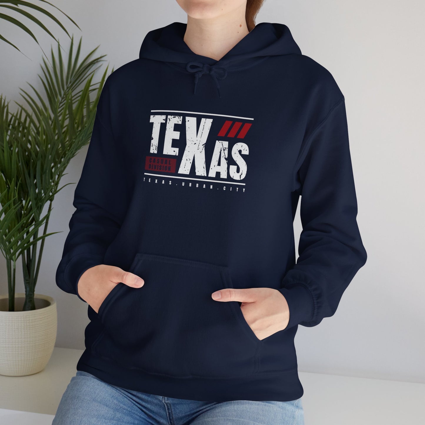 Texas Unisex Heavy Blend Hoodie - Bold Design for Everyday Comfort