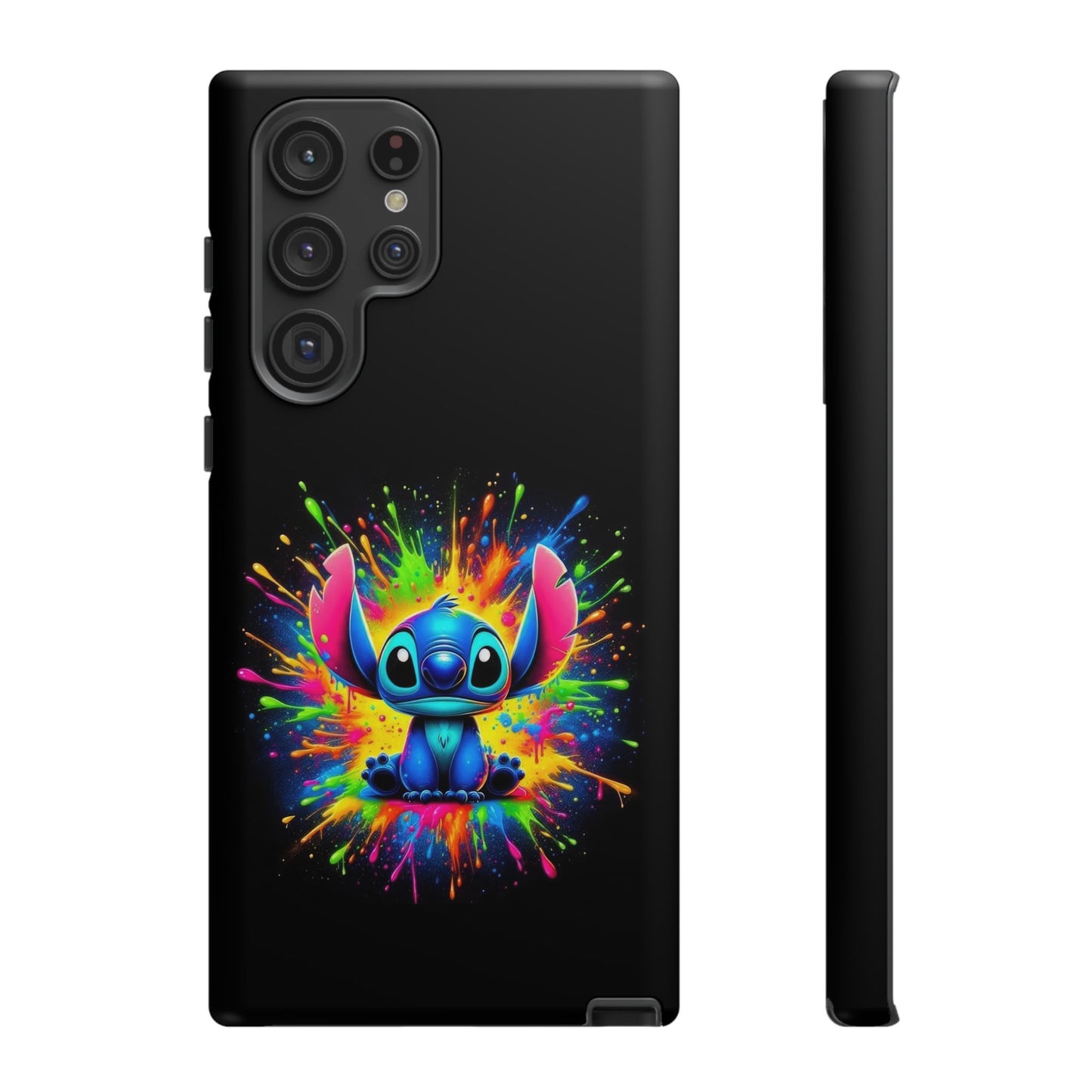 Colorful Samsung Cartoon Phone Cases, Stitch Phone Cover